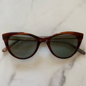 Clare v Garrett Leight collaboration sunglasses